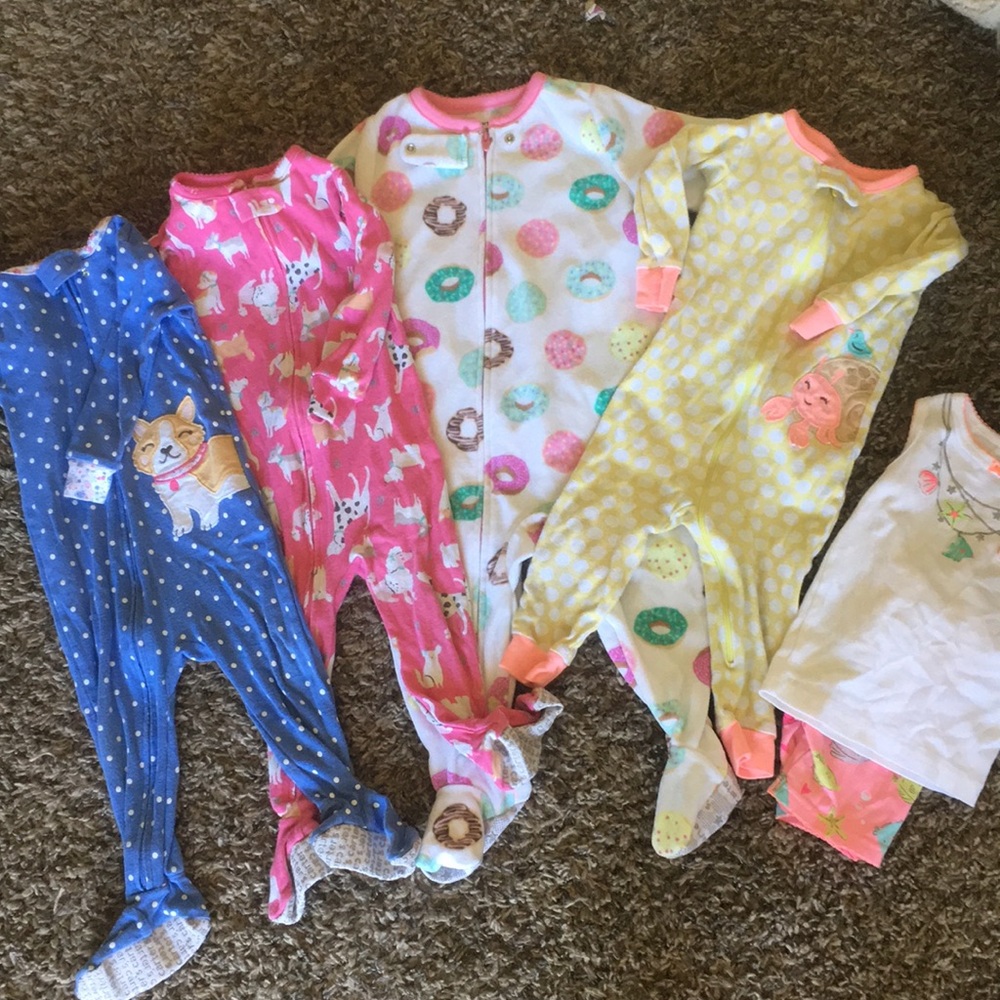 5 girls pajamas